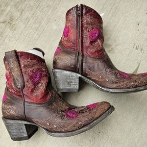 Old Gringo Laurel Short Cowgirl Boots Size 10